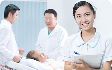 Đội ngũ y tá hướng dẫn chuyên nghiệp, thân thiện