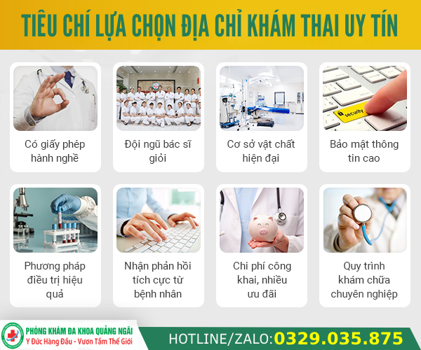tiêu chí lựa chọn phá thai tại Quảng Ngãi